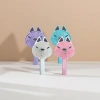 Colorful fox-shaped handheld folding mini fan for summer portability, silent mini USB charging Application Scenario